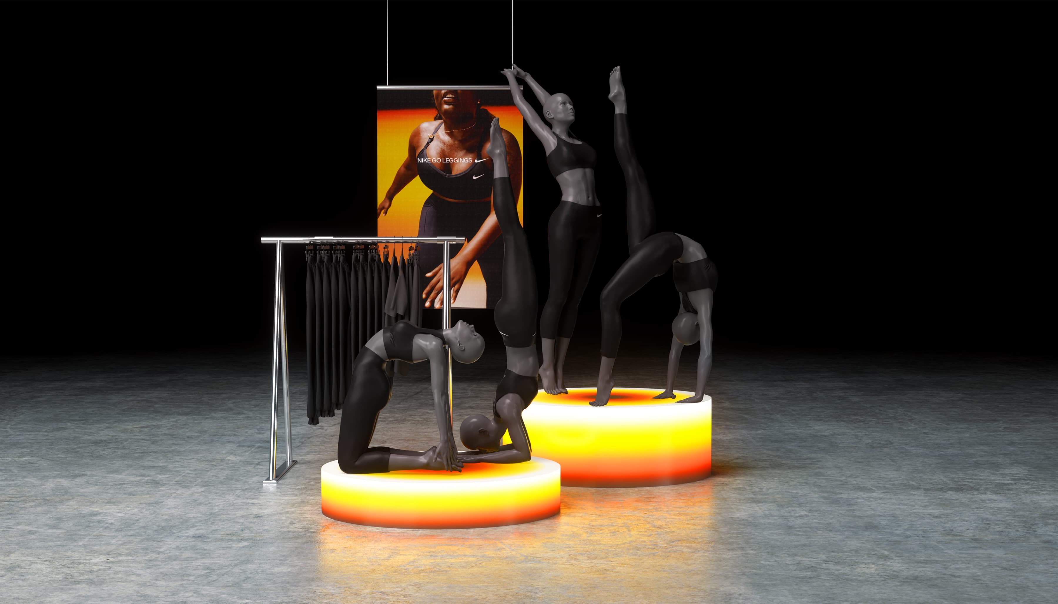 Leggings Retail Inside